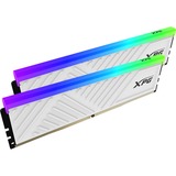 ADATA DIMM 16 GB DDR4-3600 (2x 8 GB) Dual-Kit , Arbeitsspeicher weiß, AX4U36008G18I-DTWHD35G, XPG Spectrix D35G, INTEL XMP