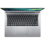Acer Aspire Go Spin 14 (AGSP14-31PT-37F6), Notebook silber, Intel® Core™ 3 N355, Intel® Graphics, 16 GB LPDDR5, 512 GB (512 GB SSD), Windows 11 Home
