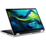 Acer Aspire Go Spin 14 (AGSP14-31PT-37F6), Notebook silber, Intel® Core™ 3 N355, Intel® Graphics, 16 GB LPDDR5, 512 GB (512 GB SSD), Windows 11 Home