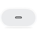 Apple USB-C Power Adapter MD3J4ZM/A, 20 Watt, Ladegerät weiß, 1x USB-C, ohne Kabel