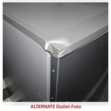 Bomann VS 2195.1, Vollraumkühlschrank edelstahl