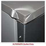 Bomann VS 2195.1, Vollraumkühlschrank edelstahl