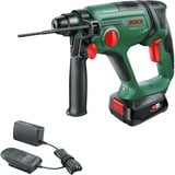 Bosch Heimwerken & Garten Akku-Bohrhammer UniversalHammer 18V grün/schwarz, Li-Ionen Akku 2,5Ah, Koffer, POWER FOR ALL ALLIANCE