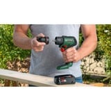 Bosch Heimwerken & Garten Akku-Schlagbohrschrauber AdvancedImpact 18V-80 QuickSnap grün, 2x Li-Ionen Akku 2,5Ah, Koffer, POWER FOR ALL ALLIANCE