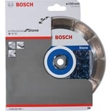 Bosch Professional Diamanttrennscheibe Standard for Stone, Ø 150mm Bohrung 22,23mm