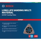 Bosch Professional Expert Carbide Schleifplatte AVZ 90 RT4 MultiMaterial, Ø 90mm, Schleifscheibe Starlock, K40