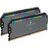 Corsair DIMM 64 GB DDR5-6000 (2x 32 GB) Dual-Kit, Arbeitsspeicher grau, CMT64GX5M2B6000Z30, Dominator Platinium RGB
