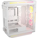 Corsair iCUE LINK 5000T LX RGB , Tower-Gehäuse weiß, Tempered Glass
