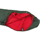 High Peak Schlafsack Black Arrow grün/rot