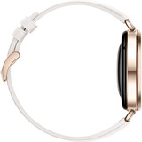 Huawei Watch GT 6 41mm (Konsu-B19L), Smartwatch gold, weißes Lederverbundarmband