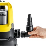 Kärcher Tauchpumpe SP 17.000 Flat Level Sensor, Tauch- / Druckpumpe gelb/schwarz, 550 Watt, für Klarwasser