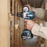 Makita Akku-Bohrschrauber DDF486ZJ, 18Volt blau/schwarz, ohne Akku und Ladegerät, im MAKPAC