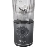 Ninja Kabelloser Smoothie Maker Blast Max BC251EUGY, Standmixer grau, akkubetrieben, 570ml Becher