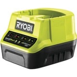 Ryobi ONE+ Hybrid-Rasentrimmer RLT1831H20F, 18Volt + Kabelbetrieb grün/schwarz, Li-Ionen Akku 2,0Ah