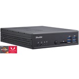 Shuttle XPC slim DA320P, Mini-PC schwarz, Windows 10 IoT 64-Bit