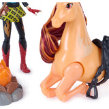 Spin Master Unicorn Academy - Cinders Lagerfeuer-Set, Spielfigur mit Valentina, Cinder und Zubehör