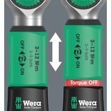 Wera Drehmomentschlüssel Safe-Torque A1 Set 1, 10‑teilig schwarz/grün, 1/4" Vierkant, 2-12 Nm