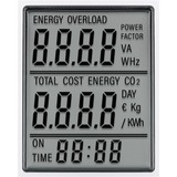 goobay Digitales Energiekostenmessgerät Pro weiß, bis 3.680 Watt