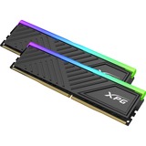 ADATA DIMM 64 GB DDR4-3600 (2x 32 GB) Dual-Kit , Arbeitsspeicher schwarz, AX4U360032G18I-DTBKD35G, XPG Spectrix D35G, INTEL XMP