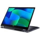 Acer TravelMate P4 Spin (TMP414RN-54-TCO-5067), Notebook blauschwarz, Intel® Core™ Ultra 5 125U, Intel® Graphics, 32 GB DDR5, 1 TB (1 TB SSD), Windows 11 Pro 64-Bit
