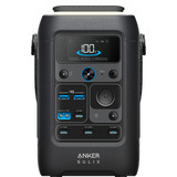 Anker SOLIX Tragbare Powerstation C300X DC, 288Wh grau, 300 Watt, PD 3.1