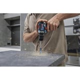 Bosch Akku-Bohrschrauber GSR 12V-32 FC Professional, 12Volt blau/schwarz, 2x Li-Ionen Akku 2,0Ah, L-BOXX, Metallbohrfutteraufsatz, Winkelaufsatz, Exzenteraufsatz 