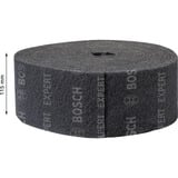 Bosch Professional Expert Vliesrolle N880 Ultrafein S, 115mmx10m, Schleifblatt grau, 10 Meter Rolle, zum Handschleifen