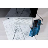 Bosch Professional PRO Akku-Wallscanner D-tect 200 C Professional, 12Volt, Ortungsgerät blau/schwarz, Li-Ionen-Akku 2,0 Ah, in L-BOXX