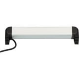 Brennenstuhl Alu-Office-Line Steckdosenleiste 6-fach, für den Schreibtisch schwarz/aluminium, 3 Meter Kabel, mit Sicherheitsschalter