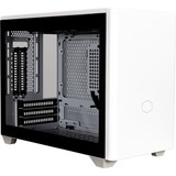 Cooler Master MasterBox NR200P, Tower-Gehäuse weiß, Tempered Glass