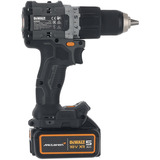 DEWALT Akku-Kombopack DCK200MM2T, 18Volt, im McLaren Design, Werkzeug-Set schwarz/gelb, 2x Li-Ion XR Akku 4Ah, in T STAK Box II, Akku-Schlagbohrschrauber + Akku-Schlagschrauber