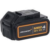 DEWALT Akku-Kombopack DCK200MM2T, 18Volt, im McLaren Design, Werkzeug-Set schwarz/gelb, 2x Li-Ion XR Akku 4Ah, in T STAK Box II, Akku-Schlagbohrschrauber + Akku-Schlagschrauber
