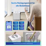 ECOVACS Fensterputz-Roboter WINBOT W2 PRO OMNI, Fenstersauger weiß, 126 Watt, mit tragbarer Dockingstation