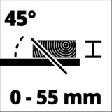 EINHELL Tischkreissäge TC-TS 315 U rot/schwarz, 1.800 Watt