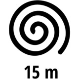 Einhell Mäh-Faden basic line 1,3mm 15 Meter