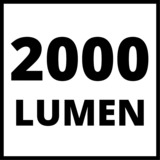 Einhell TE-CL 18/2000 LiAC Solo, Leuchte rot/schwarz, ohne Akku und Ladegerät