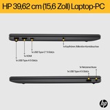 HP 15-fc0174ng, Notebook schwarz, ohne Betriebssystem, 512 GB SSD