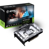 INNO3D GeForce RTX 4090 ICHILL FROSTBITE, Grafikkarte schwarz/transparent, 3x DisplayPort, 1x HDMI 2.1