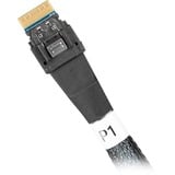 Icy Dock Kabel MCIO x8 SFF-TA-1016 > 2x SlimSAS x4 SFF-8654 schwarz, 50cm