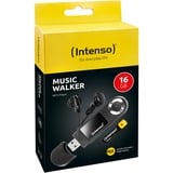 Intenso Music Walker, MP3-Player schwarz, 16 GB