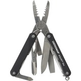 Leatherman Multitool Squirt ES4 silber/schwarz, 9 Tools