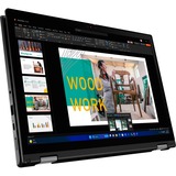 Lenovo ThinkPad L13 2-in-1 G5 (21LM001GGE), Notebook schwarz, Intel® Core™ Ultra 5 125U, Intel® Graphics, 16 GB LPDDR5X, 512 GB (512 GB SSD), Windows 11 Pro 64-Bit