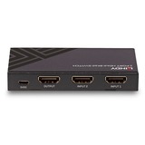 Lindy 2-Port HDMI Switch 2.1 8K60 HDR schwarz