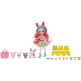 Mattel Enchantimals Baby Bestie Bree Bunny & Twist Bunny, Puppe 