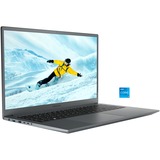 Medion AKOYA P17615 (MD61097), Notebook grau, Windows 11 Home 64-Bit, 43.9 cm (17.3 Zoll), 512 GB SSD