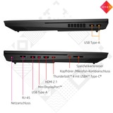 OMEN 17-ck0177ng, Gaming-Notebook schwarz, ohne Betriebssystem, 165 Hz Display, 512 GB SSD