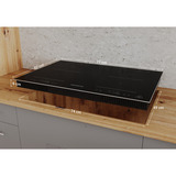 Respekta ASET7008800I, Backofen-Set schwarz