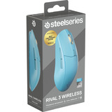 SteelSeries Rival 3 Wireless Gen 2, Gaming-Maus türkis