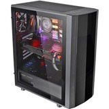 Thermaltake Versa J25 TG, Tower-Gehäuse schwarz, Tempered Glass
