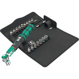 Wera Drehmomentschlüssel Safe-Torque A1 SHK Set 1, 20‑teilig schwarz/grün, 1/4" Vierkant, 2-12 Nm